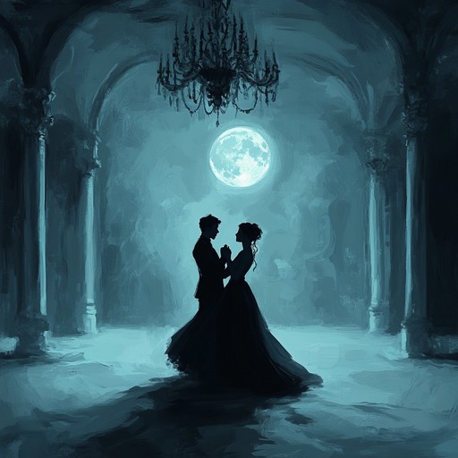 A dramatic piano piece with eerie ambiance, portraying forbidden love's tension and tragic destiny in a gothic setting.