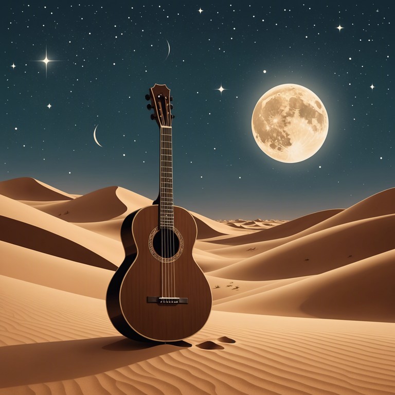 In this alternative version, the music deepens into a richer, more textured exploration of middle eastern themes. The oud's haunting strains echo the tales and legends of the desert, inviting a deeper emotional connection and a powerful sense of place.