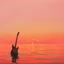 smooth soothing hard rock with calming instrumental melodies