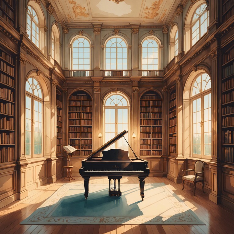 Drawing inspiration from the golden age of baroque, this piece mixes the rich tones of the harpsichord with contemporary touches, creating a soundscape that's both timeless and modern, perfect for deep contemplation or artistic inspiration.