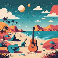 catch the sunshine with vibrant guitar echoes