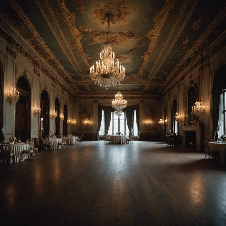 The track evokes images of grand, empty ballrooms, where echoes of past festivities linger in the air. It mixes theatrical expressions through its dramatic crescendos with an emotional undertone of longing and nostalgia, attempting to capture the heartbeats of bygone eras through subtle musical narratives.