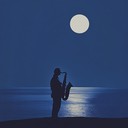 a mellow instrumental capturing the essence of night by sea.