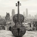 a cello melody connecting ancient roots to modern expression.