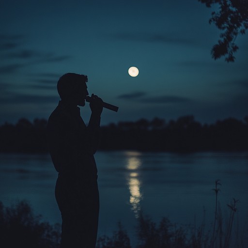 Channeling spirits of blues legends past, this harmonica driven melody invites you on a reflective journey down the mighty mississippi, intertwining profound emotions with each breath and bend of the instrument.