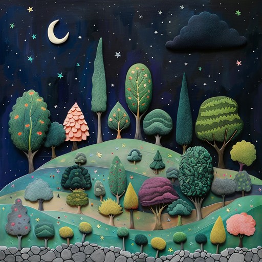 A gentle, hypnotic tune that carries children into a whimsical, dreamy forest, full of enchantment and peace. The melody softly intertwines with delicate chimes and subtle harmonies, creating an atmosphere of safety and wonder, perfect for bedtime or quiet time.