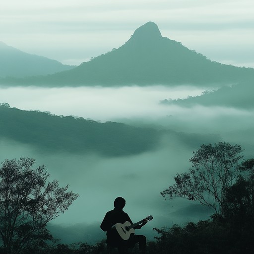 A unique exploration of brazil's rural charm set against an enchanting, mystical backdrop. This composition captures the soul of traditional sertanejo music while weaving in ethereal, ambient textures that transport listeners to a serene, magical countryside. The soothing sounds of the guitar are complemented by lush atmospheric layers, creating an unforgettable auditory experience.