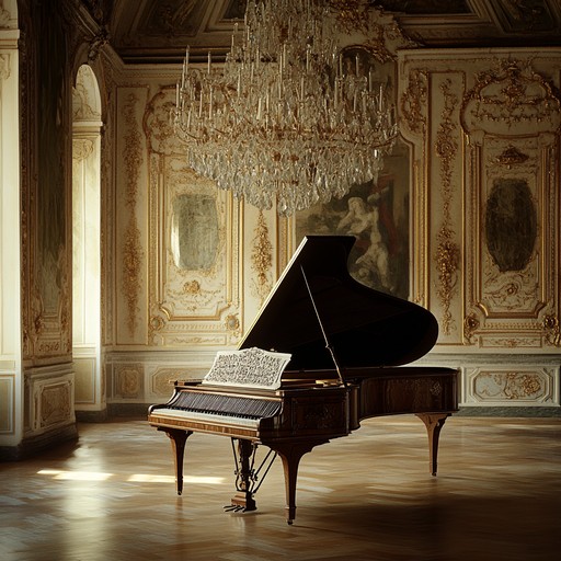 A powerful harpsichord composition delving into depths of emotion, mirroring the elegance of the baroque period