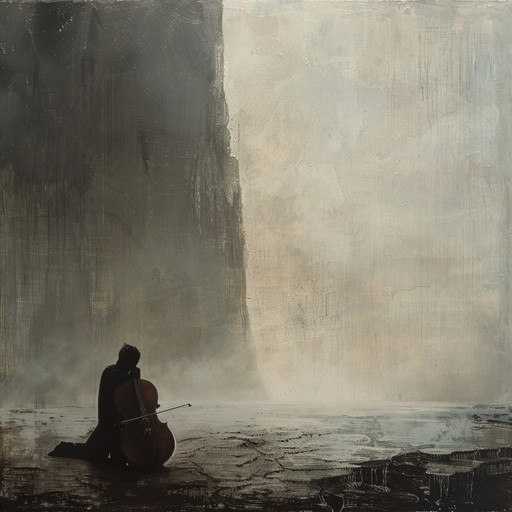 Echoes in the mist captures the essence of ancient, shadowy landscapes through the delicate and haunting melodies of a lone cello. Each note weaves a tapestry of sorrow and mystery, inviting the listener to wander through mist laden forests and rediscover long lost tales that linger in the air.