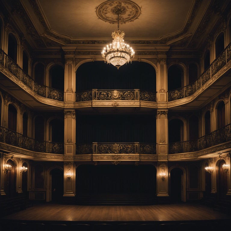 An instrumental piece blending traditional operatic structures with eerie, suspense filled contemporary elements. This composition creates a narrative of whispered secrets and hidden truths echoing through an old, vast opera house. Each note builds the mystery, inviting the audience into the dark corners of classical music reinvented.