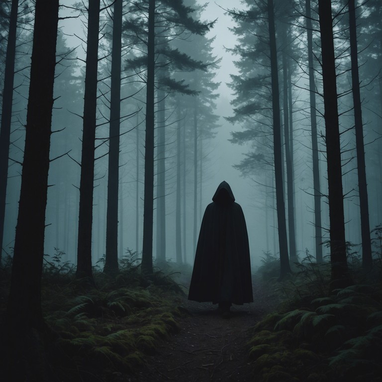 Imagine standing in the center of a dimly lit, foggy forest where each echo creates an audibly haunting layer of sound, connecting the spirits of the woods with the listener. The ethereal quality of the music evokes a sense of both dread and awe.