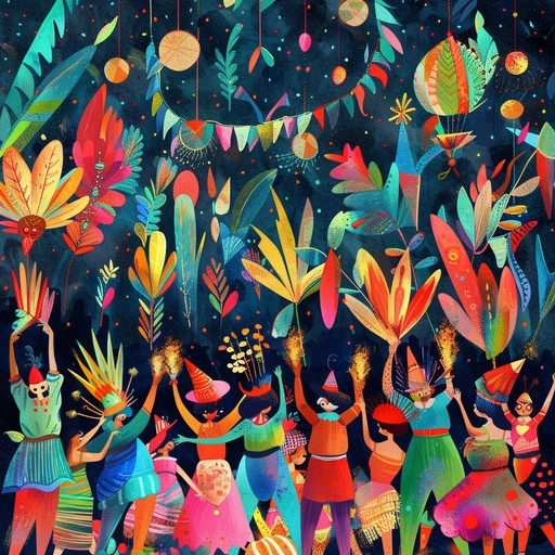 This track captures the essence of a carnival with vibrant, eclectic rhythms from around the world. Incorporating infectious beats and lively melodies, the song aims to create an irresistible urge to dance. The use of steel drums brings a sunny, tropical feel, while the dynamic range keeps listeners captivated and energized.