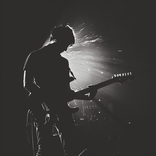 A dark, brooding instrumental piece driven by powerful, distorted guitar riffs. The song captures a sense of deep sadness and introspection, enhanced by downbeat rhythms and subtle melodic lines. The raw emotion is palpable, resonating through every chord and note, creating an immersive and contemplative atmosphere.