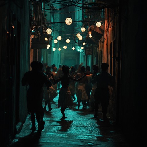 An instrumental samba piece that blends traditional rhythms with dark urban elements, featuring intense percussion and haunting melodies that evoke the hidden depths of the city night.