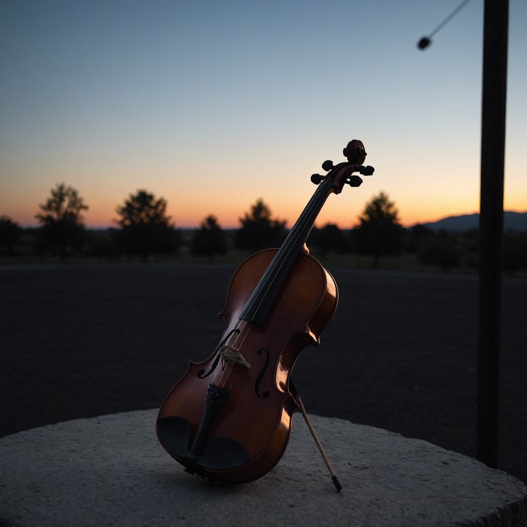 A wishful, poignant track that uses subtle dynamic shifts to convey the essence of nostalgia and unspoken desires. The synergy between electronic beats and violin strings crafts a tender narrative, making it perfect for introspective listening or a cinematic sequence.