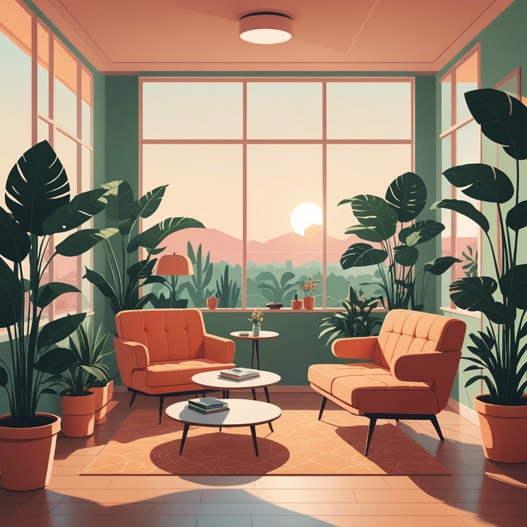 This composition merges soothing lounge sounds with powerful, uplifting tones. The track is designed to ascend listeners from the stress and mundanity of everyday life to a state of revitalized relaxation. Featuring a deep, rhythmic electric piano foundation, this song is perfect for contemporary lounge environments that seek to inspire and empower their guests through music.