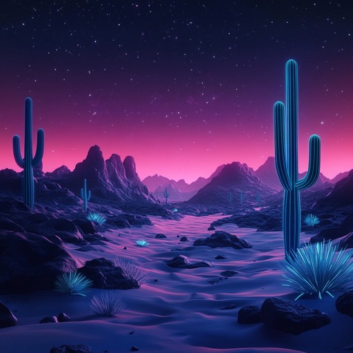 An instrumental track that blends synthpop with exotic melodies inspired by distant cultures, creating a captivating sonic journey through mysterious landscapes.