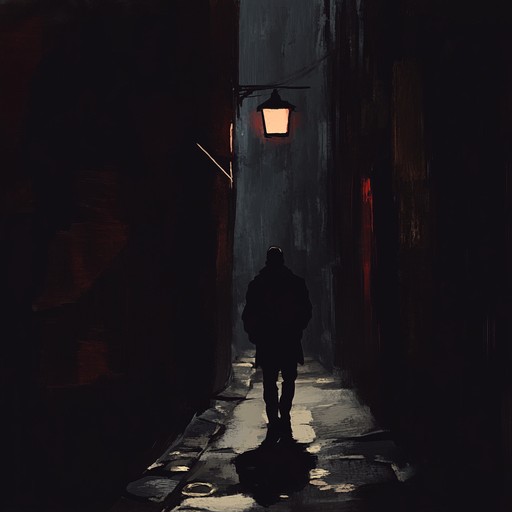 An edgy instrumental hip hop track with menacing beats and a gritty urban atmosphere, reflecting the shadows of the city at night.