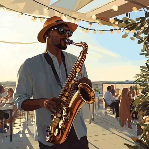 Immerse yourself in an energetic, uplifting jazz house track featuring catchy rhythms and melodic improvisations. The song radiates vibrant and joyful melodies, accompanied by an infectious beat that encourages movement and positivity. Perfect for starting your day on a high note or adding a spark to any event, this composition combines the finesse of jazz with the modern edge of house music.