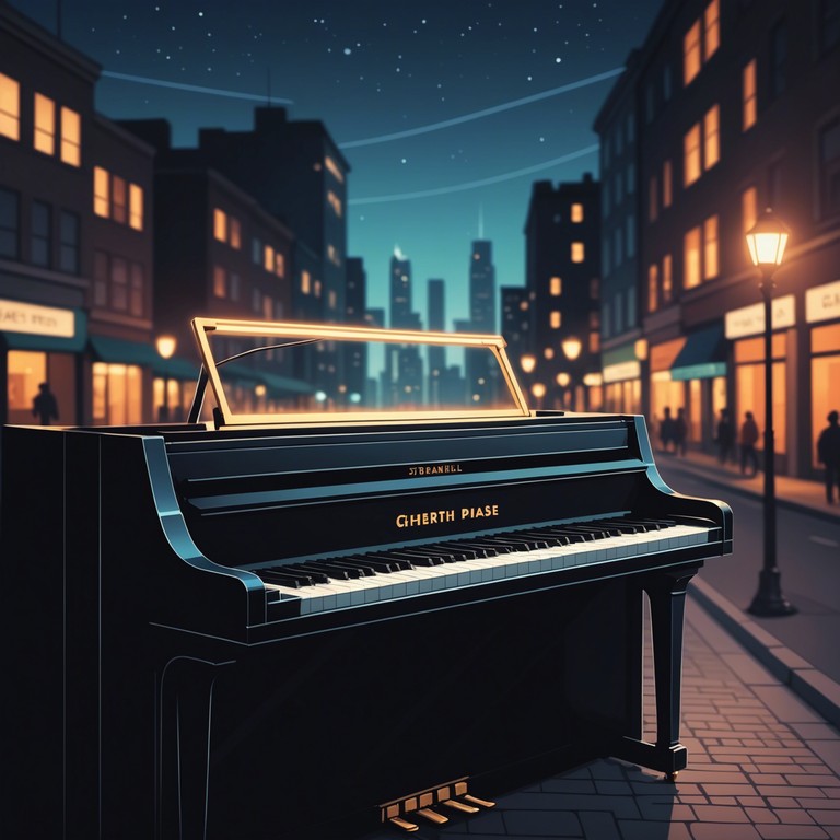 Delve deeper into the solitude of urban life, with echoes of electric piano riffs against a backdrop of distant city noises and the pulse of the night. This version provides a more intensified sense of isolation while embracing the full spectrum of city life emotional undertones.