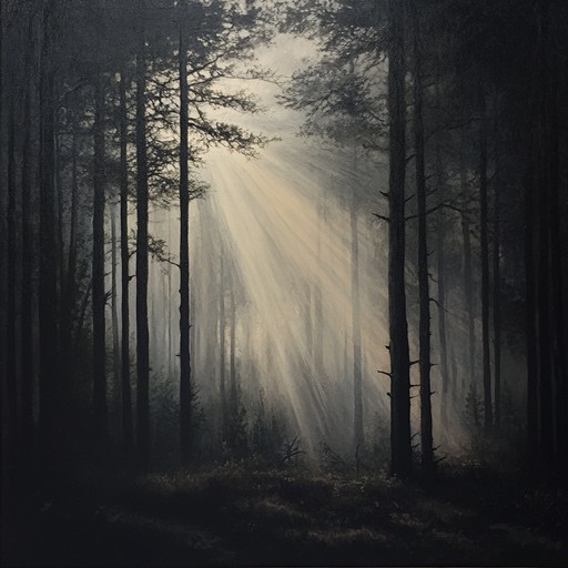 This alternative version delves deeper into the sounds of echoed bird calls and wind through towering trees, invoking a deeper sense of calmness and connection to the natural world.