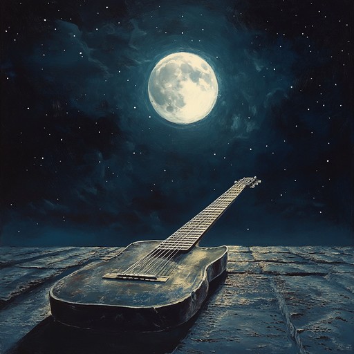 An intimate and soulful experience, where the sound of the steel guitar echoes under the midnight moon, drawing out the deep emotions tied to a past love. The music paints a picture of longing and tender memories, perfect for quiet moments.