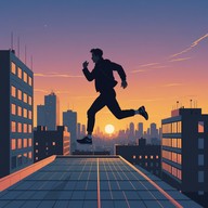 groovy suspense with high energy rock vibes.