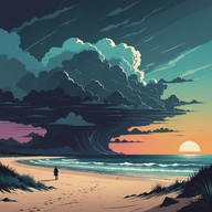 uptempo beats with a nervous, jittery feel