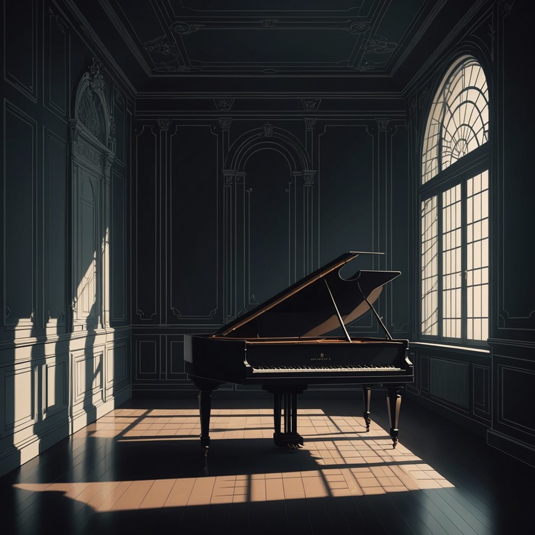 A haunting composition that unearths the emotions tied to historical declines and forgotten glories, employing the harpsichord's distinctive tones to delve deep into feelings of melancholy and historical nostalgia.