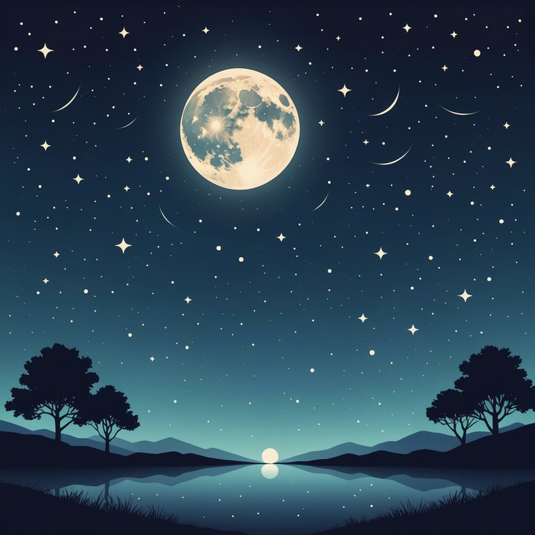 This lullaby harnesses the gentle caress of night whispers to guide the listener into a peaceful sleep. Utilizing soft melodic structures, the composition flutters like a gentle breeze through an enchanted forest, inviting dreams and deep relaxation.
