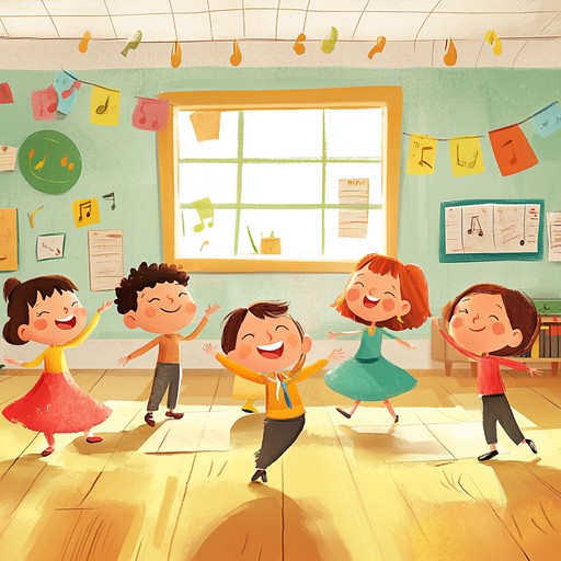 Ideal for engaging young minds during educational activities or background music for children's entertainment, this tune uses delightful melodies to create a lighthearted and educational atmosphere. Designed to enhance cognitive and emotional development, it sets the perfect tone for interactive learning sessions or creative play.