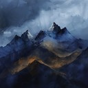 atmospheric darkwave with enigmatic and majestic synth soundscape