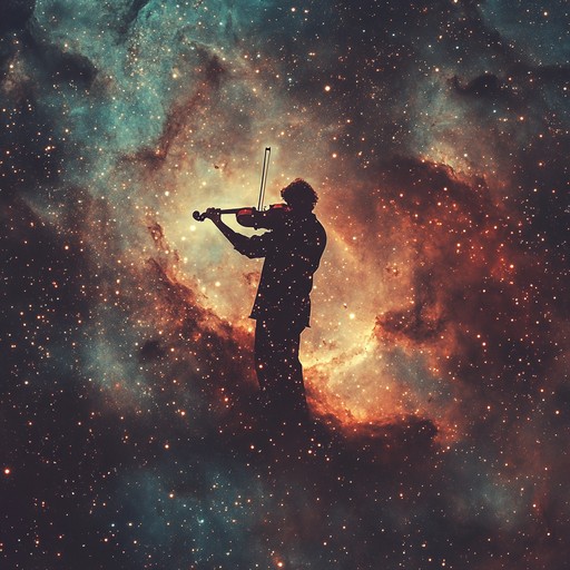 An instrumental neoclassical piece that evokes the vastness of space, blending ethereal strings and haunting melodies to take the listener on an otherworldly journey beyond the stars.