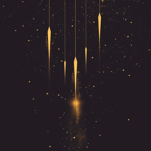 Picture yourself gazing up at a clear night sky, filled with twinkling stars and distant galaxies. Suddenly, a burst of shimmering rockets illuminates the heavens, leaving trails of sparkling stardust in their wake. The music captures this awe-inspiring moment with soaring electric guitar melodies, pulsing basslines, and dynamic drum beats. The harmonies and riffs evoke a sense of wonder and adventure, as if you're being propelled through the cosmos on a thrilling interstellar voyage. Close your eyes and let this instrumental pop rock masterpiece transport you to a realm of limitless possibilities and celestial beauty.