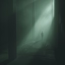 eerie, haunting synths on dark, brooding dubstep backdrop.