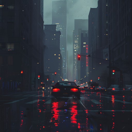 Imagine a high-speed chase through a neon-lit cityscape at midnight. The music captures the thrill of the chase with a dynamic blend of intense beats, sudden drops, and a deep sub-bass that resonates with urgency and danger.