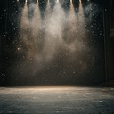a chill instrumental blending theatrical ambience with soothing melodies