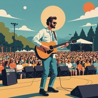 upbeat guitar riffs dominate the scene