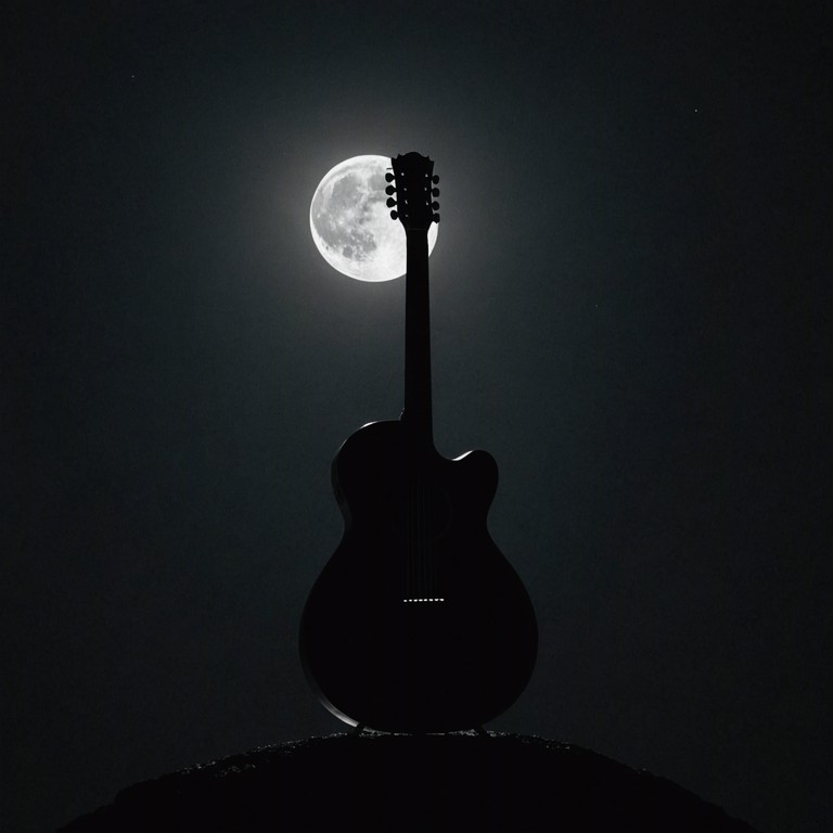 Alternately, the track could delve into the ghostly echos resonating within a quiet chamber, as shadows of former times play across the walls, depicted through absent minded strumming on the strings of a classical guitar.