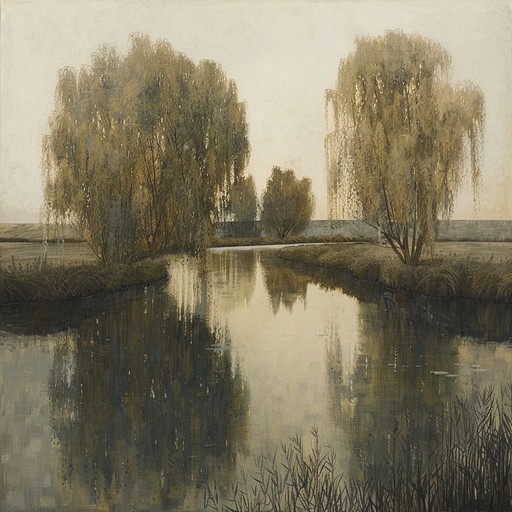 Experience a serene, dreamlike journey with whispering willow lullaby, a gentle and melodious ballad designed to soothe the soul. Featuring soft, harmonically rich tones, this instrumental piece evokes a sense of calmness and tranquility, perfect for unwinding after a long day. The piece's intricate yet subtle melody gently guides the listener through a peaceful soundscape akin to a quiet stroll under the willow trees, providing a serene auditory escape.