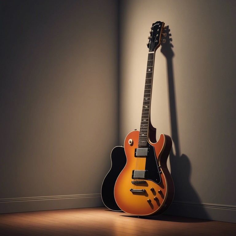 This song carries a deep, melancholic melody performed by a gentle but expressive electric guitar. The distillation of emotional depth manifests in every note, capturing the essence of solitude and introspective reflection. As the guitar strings reverberate, each note delves deeper into the realms of silent contemplation and personal memories, offering listeners a profound sensory and sentimental journey.