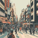a vibrant blend of city beats and world percussion