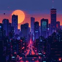 evocative, futuristic beats blending enigma and rhythm