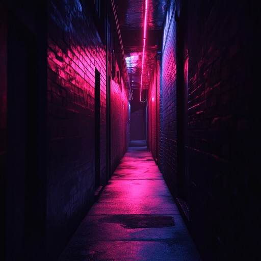 A hypnotic blend of dark synths and urban beats, evoking an insidious allure that lures listeners into a shadowy, neon lit world where every corner hides a secret fantasy