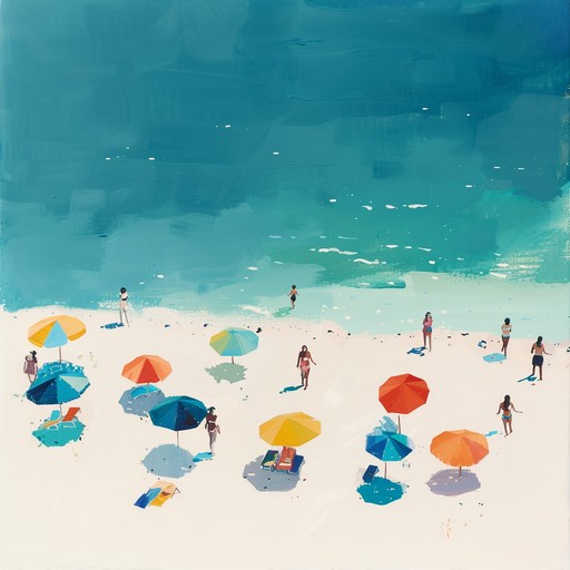 Capturing the bright spirit of a sunny island getaway, this track features a cheerful steel drum melody complemented by light guitar strumming and rhythmic percussion. The song opens with the sounds of ocean waves, setting a serene yet lively holiday atmosphere.