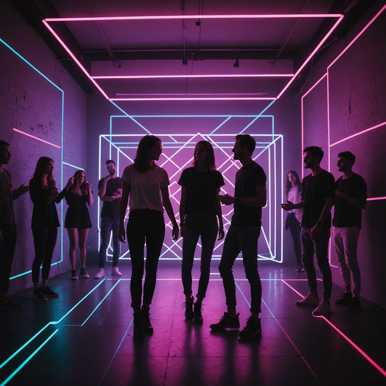This track encapsulates a night of carefree dance and vibrant energy with its pulsating beats and sweeping synths, invoking the feel of a neon lit dancefloor where everything is electrified with the joy of the moment.