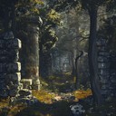 haunting violin through forgotten lands