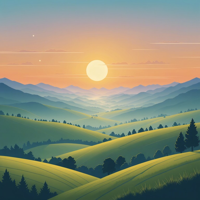 The track conjures images of serene landscapes bathed in the first light of dawn, with soothing, fluid melodies that rise and fall like the gentle slopes of ancient hills. The minimalist composition channels the peacefulness of a new day, while delivering emotionally uplifting vibes.