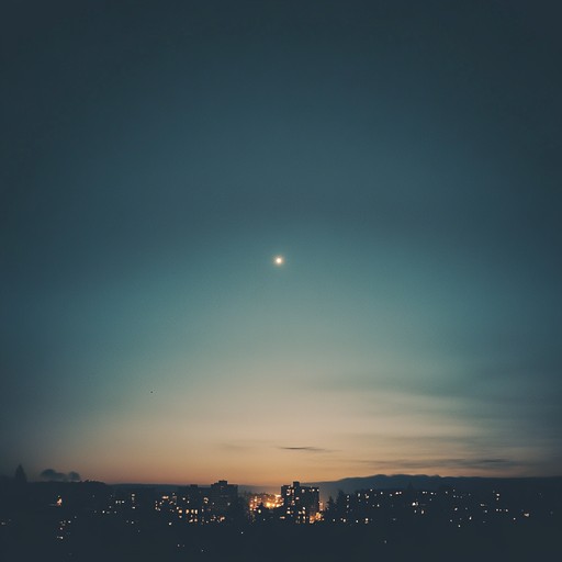 A soothing yet haunting ambient track that layers gentle melodies with a sense of underlying tension symbolizing unspoken dissent and quiet resistance