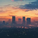 calming beats blended with serene environmental soundscapes
